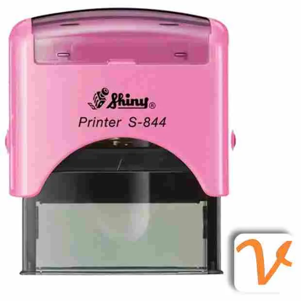 دستگاه مهر شاینی مستطیل shiny-s-844