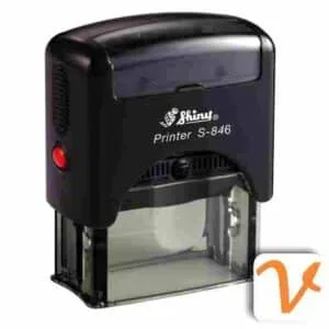دستگاه مهر شاینی مستطیل shiny-s-846