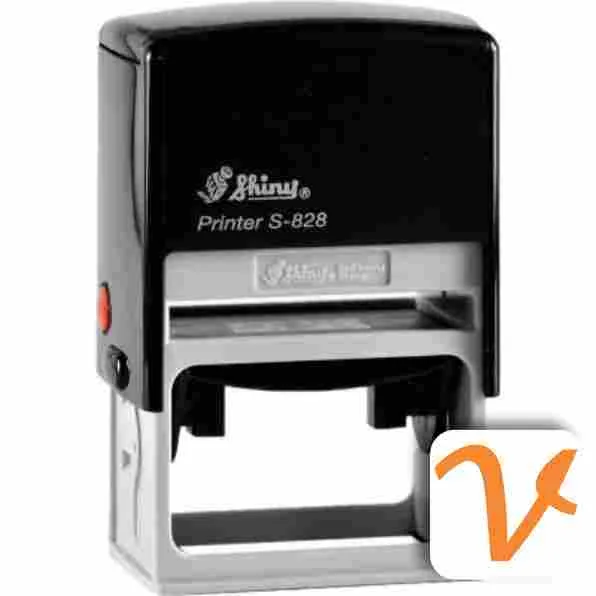دستگاه مهر شاینی مستطیل shiny-s-828