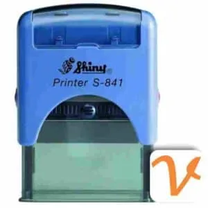 دستگاه مهر شاینی مستطیل shiny-s-841